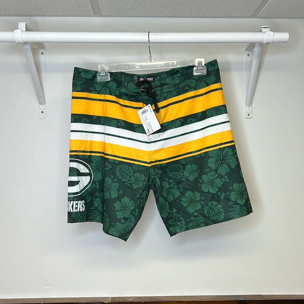 NWT NFL Green Bay Packers Bathing Suit-‎ Large